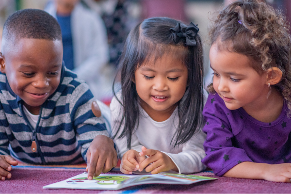 Children reading