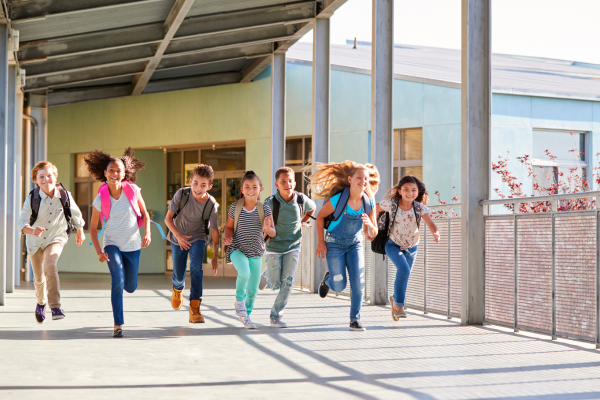 Children Running
