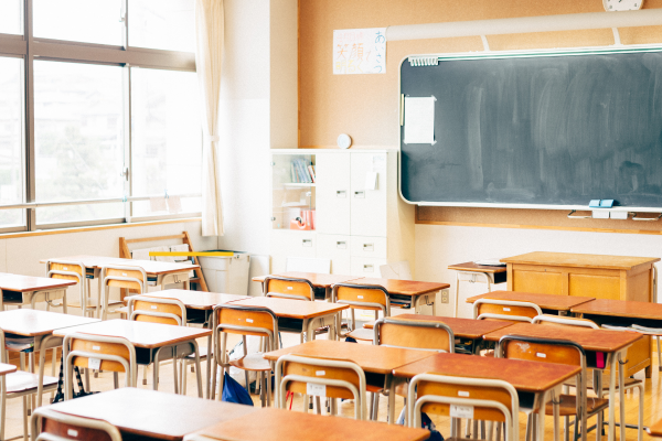 Empty classroom